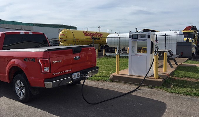 Superior Energy Systems Propane Autogas Dispensers Pump 100 Millionth Gallon