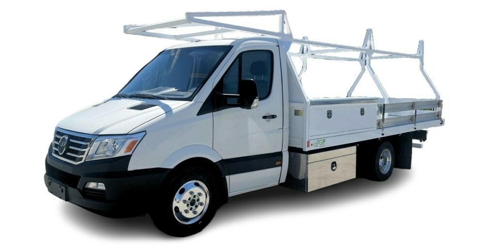 GreenPower Unveils EV Star Utility Truck at NAFA