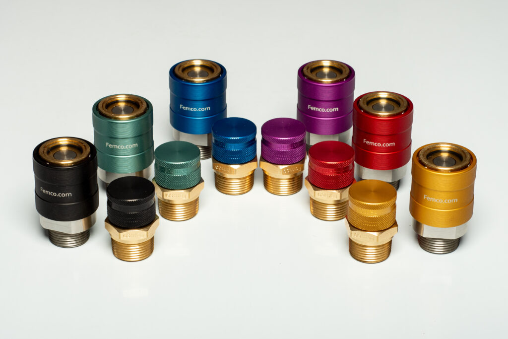 Femco Launches Color Coded Fluid Drain/Fill System for Heavy Equipment